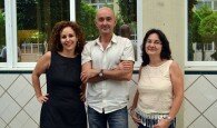 Los investigadores de la Universidad de Sevilla Águeda Parra, Alfredo Oliva e Inmaculada Sánchez. / US