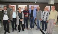 PINTORES ESLOVENOS JUNTO A LA CONCEJALA DE CULTURA Y COORDINADOR DE MAA PACO ARIZA 16